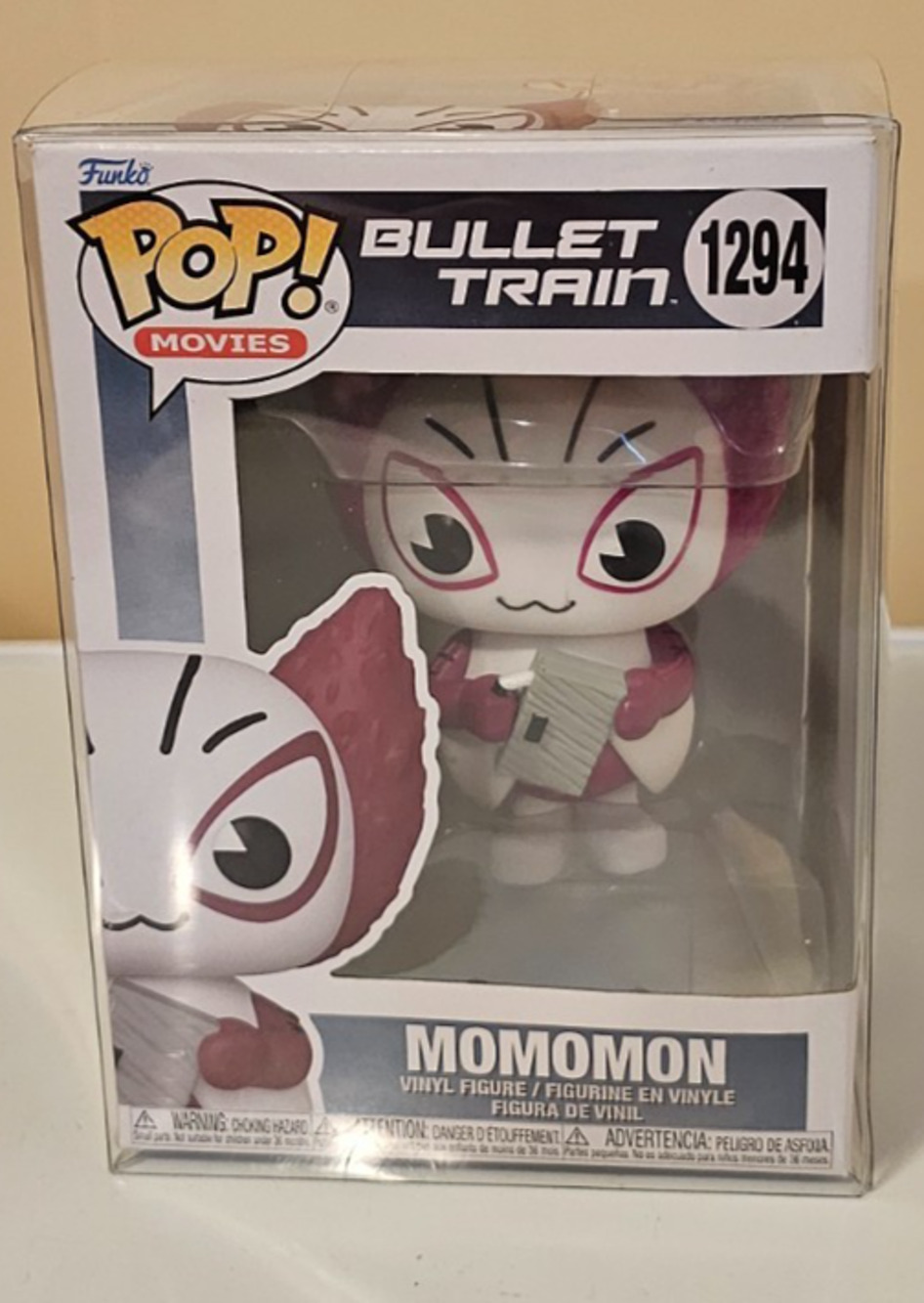 Funko POP! Movies - Bullet Train Vinyl Figure - MOMOMON #1294 - Mint w/protector